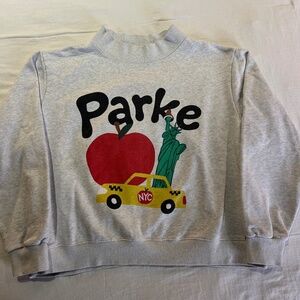 PARKE NYC Mockneck Sweatshirt